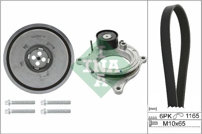 Image of V-Ribbed Belt Set INA 529 0488 20