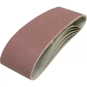 Image of Toolpak Cloth Sanding Belt 75 x 533mm 80 Grit (5 Pack)