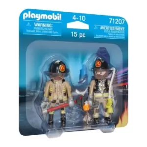 image of Lego Playmobil 71207 DuoPack Firefighters