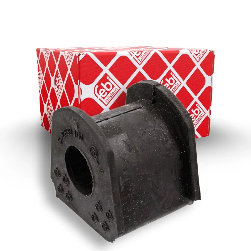 Image of FEBI BILSTEIN 41164 Stabilizer Bushes Rear Axle, Rubber Rubber Anti-roll Bar Bush Kit (1334)