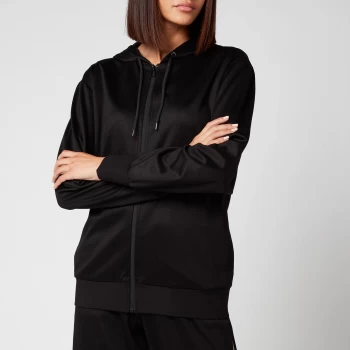 Image of Paul Smith Womens Stripe Hoodie - Black - L