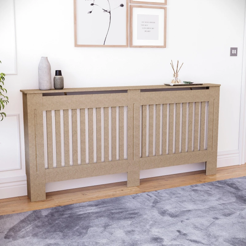 Image of Lassic Vida Designs Chelsea Radiator Cover, Extra Large Unfinished unisex XL