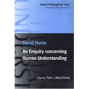 Image of An Enquiry Concerning Human Understanding by David Hume Paperback