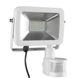 image of Deltech 10W PIR LED Floodlight Daylight - PIRWC10DL