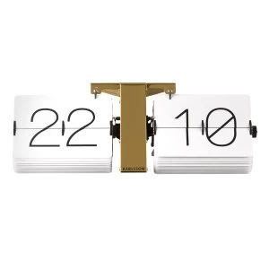 Image of Karlsson Flip Clock - Chrome
