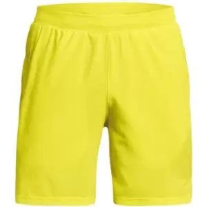 image of Under Armour Launch 7" Mens Short - Yellow