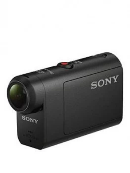 image of Sony Hdr As50 Action Cam With 60M Waterproof Housing, 3X Zoom, Steadyshot And WiFi - Black