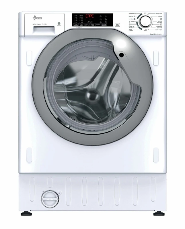 Image of Hoover Hoover HBDS 4954DMS5-80 9/8KG 1400 Spin Integrated Washer Dryer - White