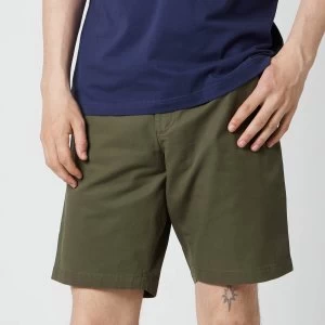 image of Tommy Hilfiger Mens Brooklyn Light Twill Shorts - Army Green - W30