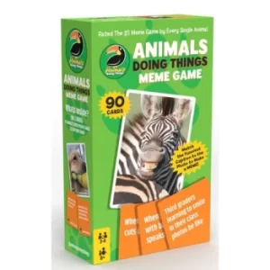Image of Animals Doing Things Meme Card Game