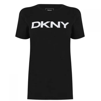 Image of DKNY Logo t Shirt - Black