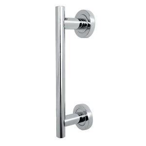 Image of Jedo Concealed Pull Door Handle on Rose
