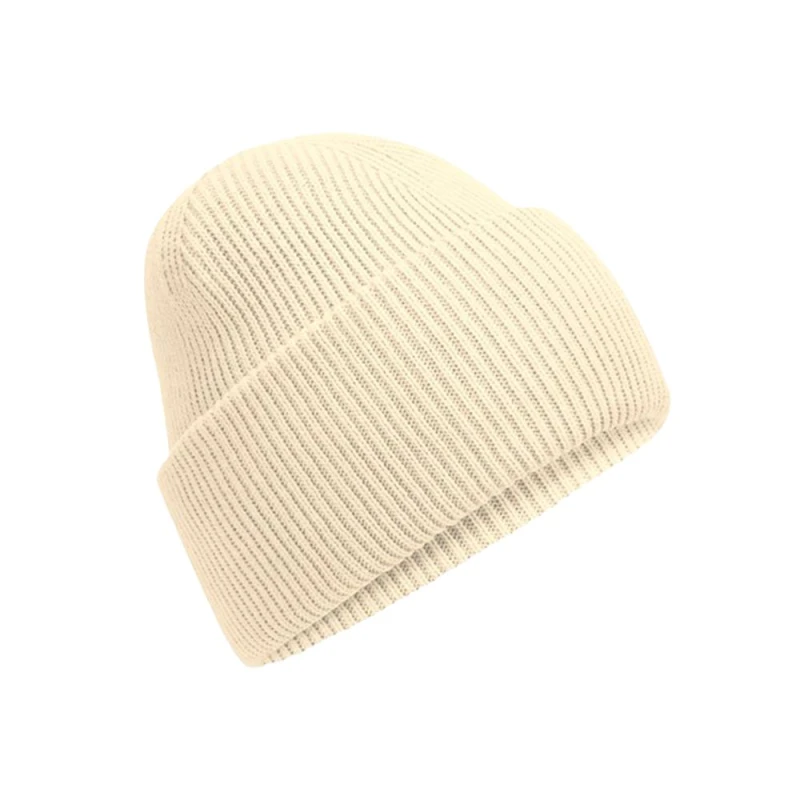 Image of Beechfield Beechfield Men Classic Deep Cuffed Beanie in Off White Off White One Size Male 5063425806799