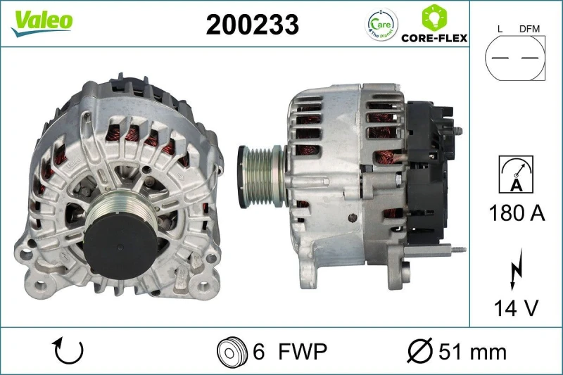 Image of Alternator VALEO 200233