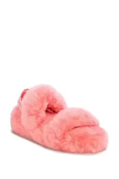 Image of Sheepskin Slipper Double Strap Sling Back