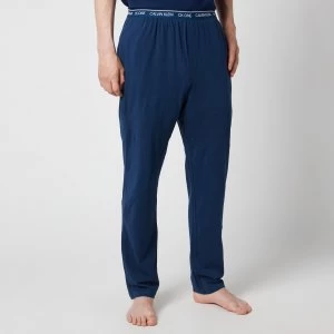 Image of Calvin Klein Mens CK One Pyjama Pants - Lake Crest Blue - L