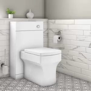 Back to Wall Rimless Toilet and Soft Close Seat - Ashford