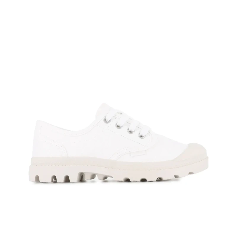 Image of Palladium Womens Trainers Palladium Pampa Oxford Blanc Female 42