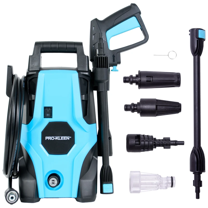 Image of ProKleen Pressure Washer Electric High Performance Power Jet Wash Cleaner For Patio Black