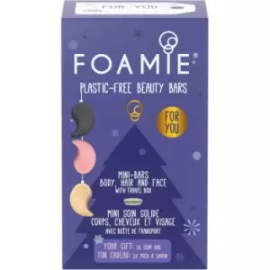 image of Foamie Trialsize Set gift set (for face, body and hair)