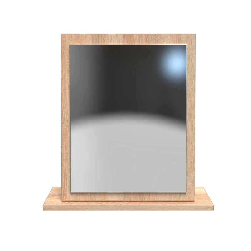 Image of Ready Assembled 2 U Cambridge Mirror (Ready Assembled) in Taupe Unisex
