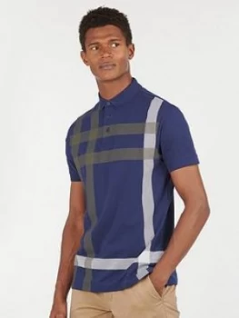 image of Barbour Blaine Polo - Regal Blue