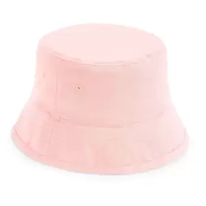 Image of Beechfield Childrens/Kids Organic Cotton Bucket Hat (M-L) (Powder Pink)