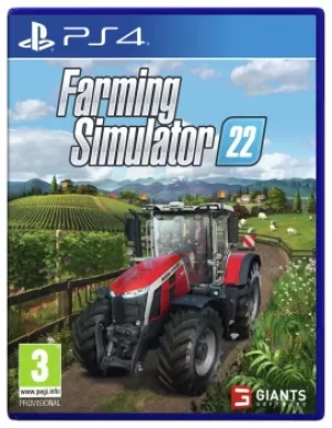Image of Farming Simulator 22 PS4 Game