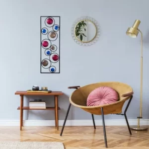 Image of Life Multicolor Decorative Metal Wall Accessory