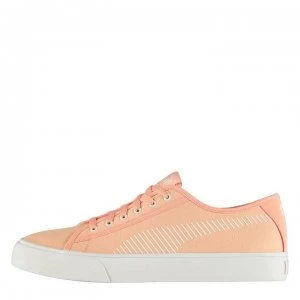 Puma Bari Canvas Trainers Ladies - Peach/White