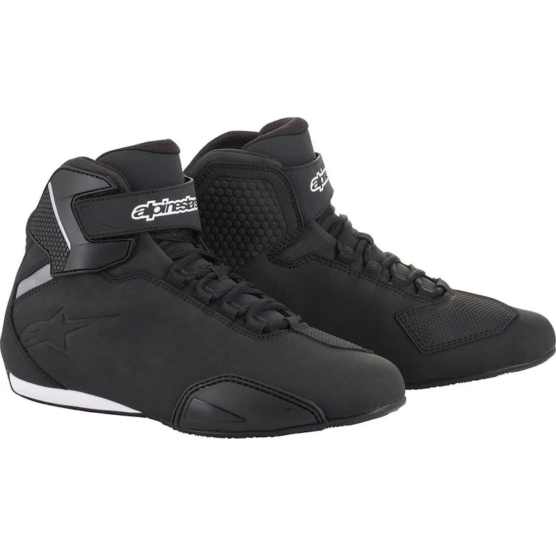 Image of Alpinestars Sektor Motorcycle Boots 39 Black (UK 6) Black