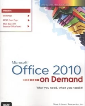 Image of Microsoft Office 2010 on demand by Steve Johnson