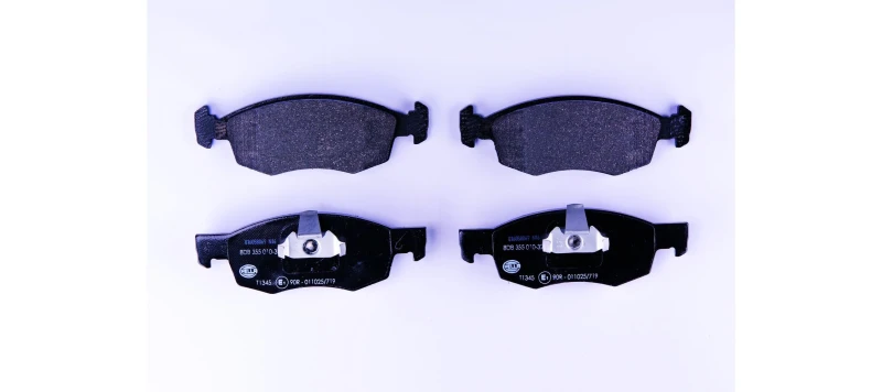 Image of HELLA Brake pad set HELLA 8DB 355 010-321
