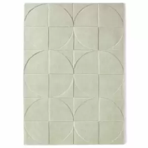 Image of Origins Penny Rug Eucalyptus 120 x 170cm