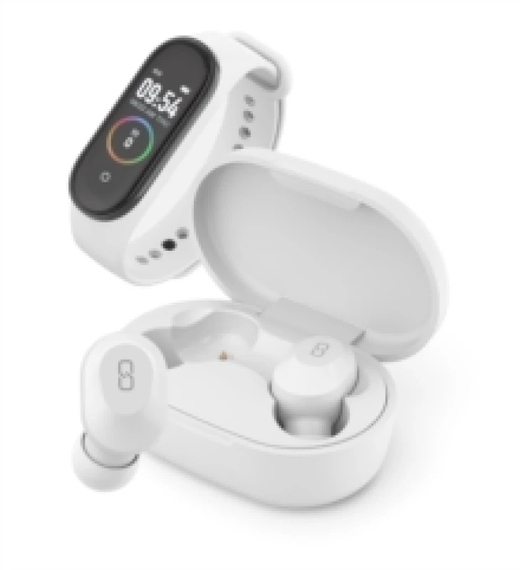 Image of Sport pack - TWS Earphones + activity Tracker KEPLER (White)