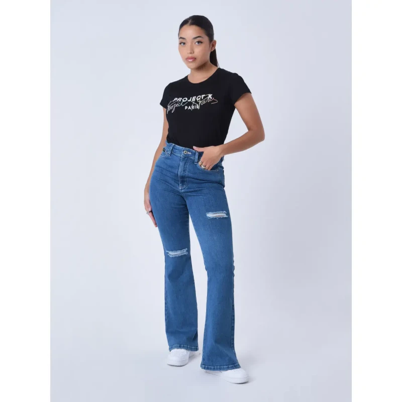 Image of Project X Paris Womens T-Shirt Project X Paris Noir Female XS