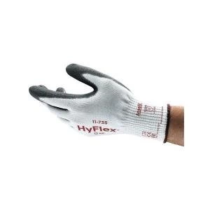 Image of Ansell HyFlex 10 Gauge Size 11 Cut Resistant Palm Coated Medium Duty