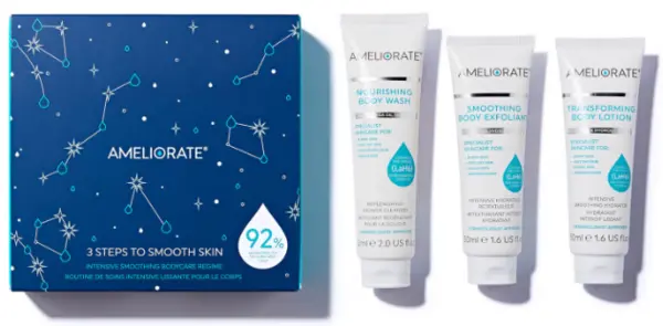 image of Ameliorate 3 Steps To Smooth Skin Care Kit 50ml