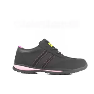 image of Amblers Steel FS47 S1-P Trainer / Womens Shoes / Safety Shoes (3 UK) (Black)