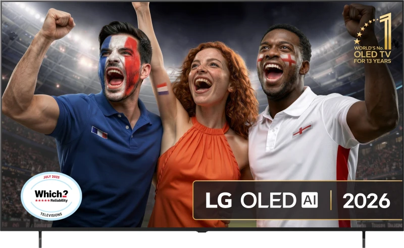 Image of LG AI B6 77" 4K Ultra HD OLED Smart TV [2026] - OLED77B6ELC