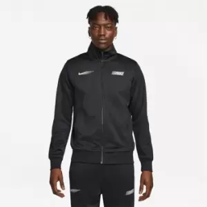 Image of Nike Sportswear Standard Issue Track Top - Black