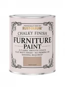 Image of Rust-Oleum Rust-Oleum Chalky Furniture Paint Salted Caramel 750Ml