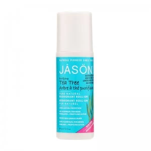 image of Jason Purifying Tea Tree Oil Natural Roll On Deodorant 89ml