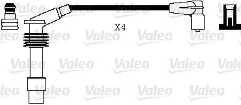 Image of Ignition lead set VALEO 346074