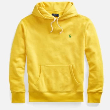 Image of Polo Ralph Lauren Mens The Cabin Fleece Hoodie - Yellowfin - L