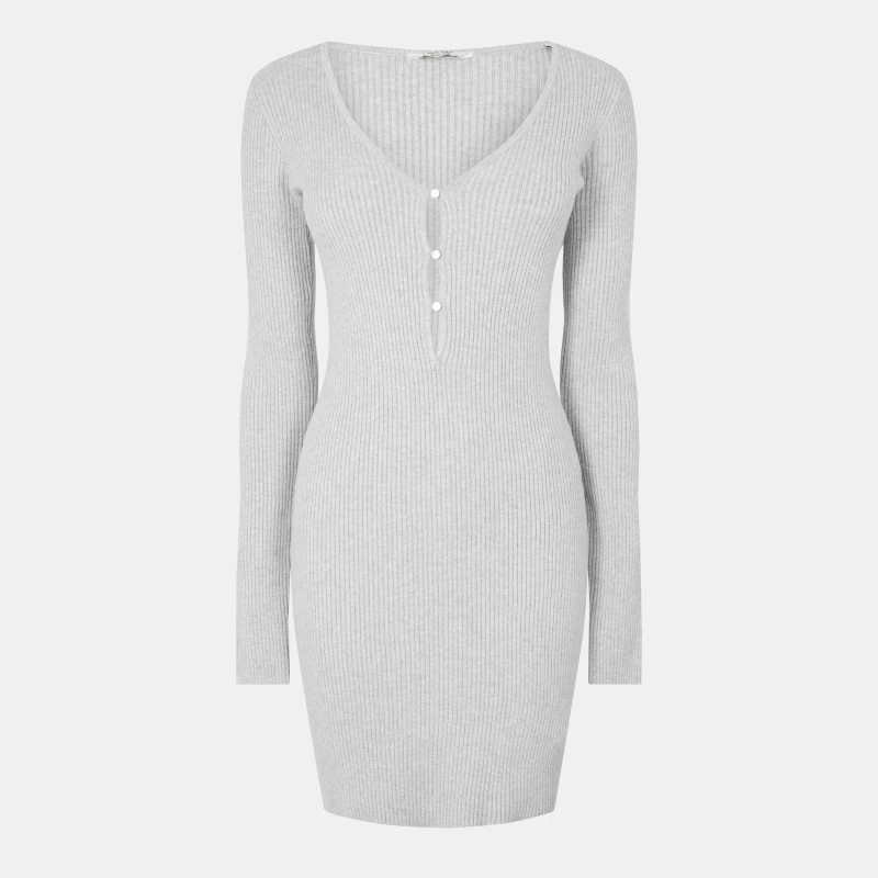 Image of Jack Wills Cutout ini Dress - Grey Grey 6