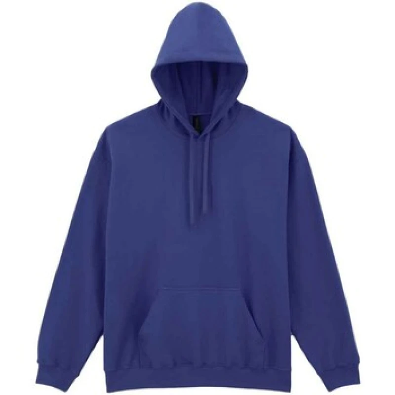 Image of Gildan Mens Midweight Fleece Hoodie in Cobalt Size: Medium Cobalt Male M