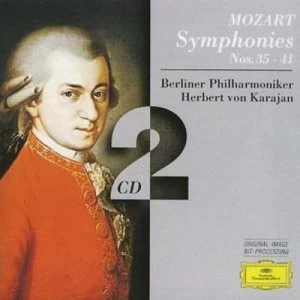 Image of Symphonies 35-41 Bpo Karajan by Wolfgang Amadeus Mozart CD Album