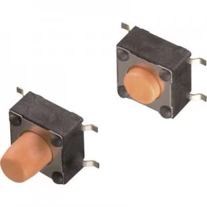 Image of Wuerth Elektronik WS TSS 430152070836 Pushbutton 12 Vdc 0.05 A 1 x OffOn momentary