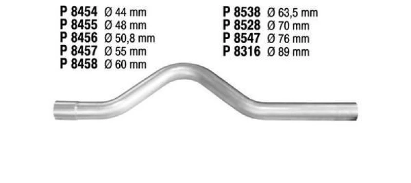 Image of Exhaust Pipe, universal VEGAZ UR-492